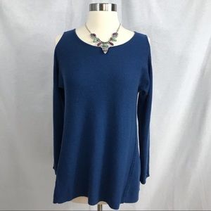 Margaret O’Leary Teal Cashmere Sweater